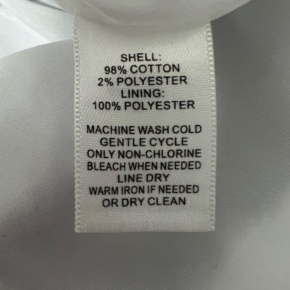 White House Black Market WHBM Blue Floral Pleated Flared Mini Skirt size 6 - Picture 6 of 7